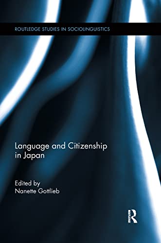 Imagen de archivo de Language and Citizenship in Japan a la venta por Blackwell's