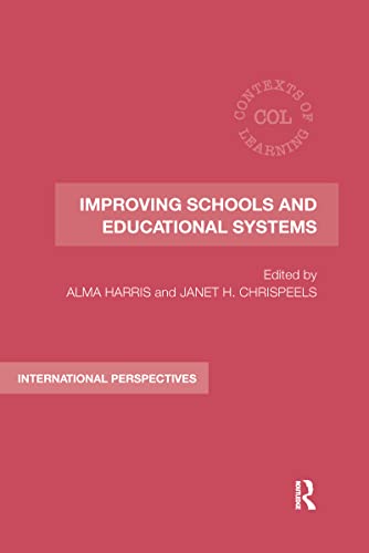 Beispielbild fr Improving Schools and Educational Systems zum Verkauf von Blackwell's