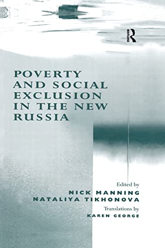 Beispielbild fr Poverty and Social Exclusion in the New Russia zum Verkauf von Blackwell's