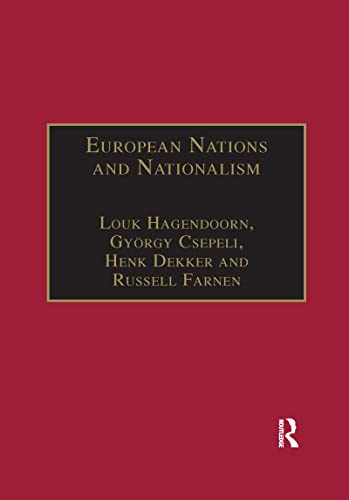 9780367605025: European Nations and Nationalism: Theoretical and Historical Perspectives