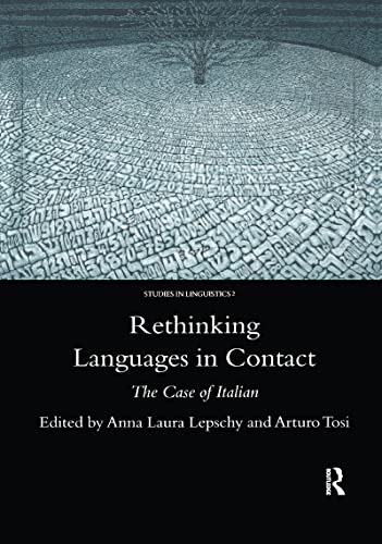 Beispielbild fr Rethinking Languages in Contact zum Verkauf von Blackwell's