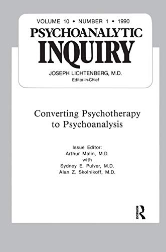 Stock image for Converting Psychoanalysis: Psychoanalytic Inquiry, 10.1 for sale by Chiron Media