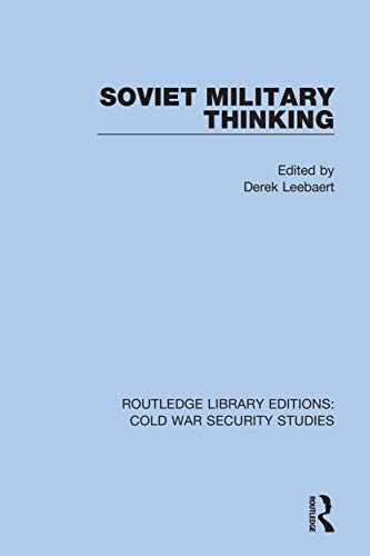 Imagen de archivo de Soviet Military Thinking a la venta por Revaluation Books