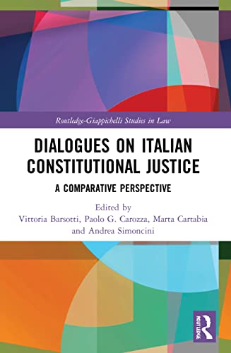 Stock image for Dialogues on Italian Constitutional Justice for sale by Blackwell's