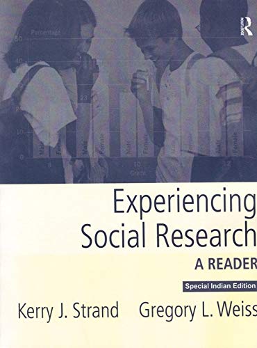 Imagen de archivo de Experiencing Social Research: A Reader a la venta por Kanic Books