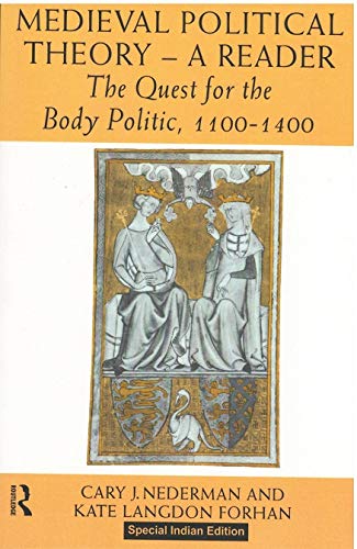 Beispielbild fr Medieval Political Theory-A Reader: The Quest for the Body Politic, 1100-1400 zum Verkauf von Mispah books