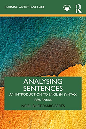 9780367633752: Analysing Sentences (Learning about Language)