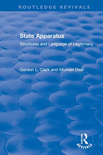 9780367634391: State Apparatus: Structures and Language of Legitimacy (Routledge Revivals)