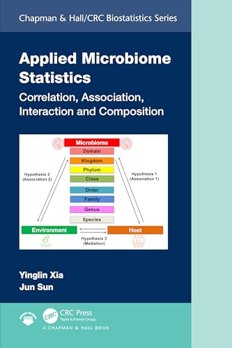 9780367639709: Applied Microbiome Statistics: Correlation, Association, Interaction and Composition (Chapman & Hall/CRC Biostatistics Series)