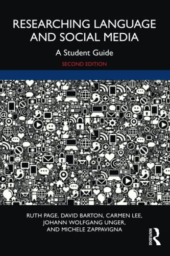 Beispielbild fr Researching Language and Social Media : A Student Guide zum Verkauf von GreatBookPrices