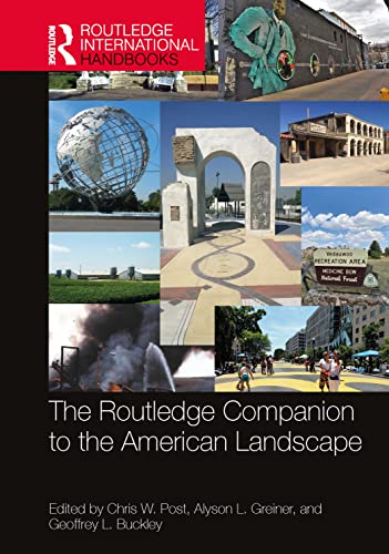 Stock image for The Routledge Companion to the American Landscape for sale by Basi6 International