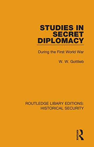 Stock image for Studies in Secret Diplomacy for sale by Blackwell's