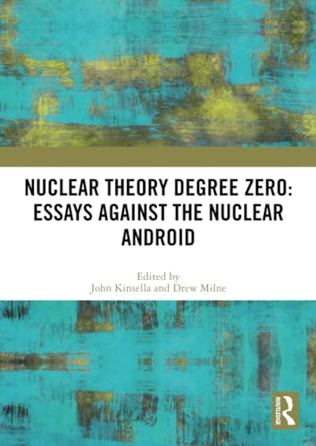 Beispielbild fr Nuclear Theory Degree Zero zum Verkauf von Blackwell's