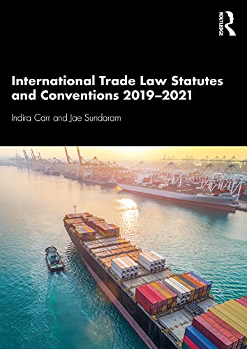 Beispielbild fr International Trade Law Statutes and Conventions 2019-2021 zum Verkauf von WorldofBooks
