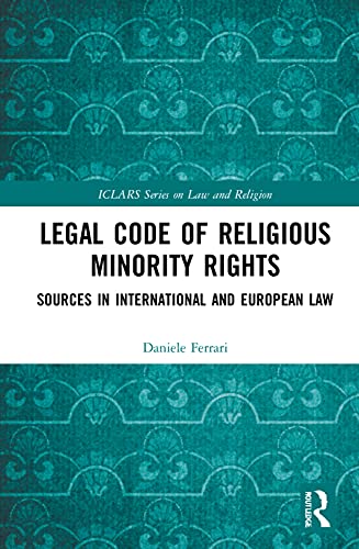 Beispielbild fr Legal Code of Religious Minority Rights zum Verkauf von Blackwell's