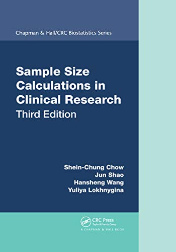 Beispielbild fr Sample Size Calculations in Clinical Research zum Verkauf von Blackwell's