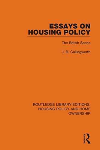 Beispielbild fr Essays on Housing Policy zum Verkauf von Blackwell's