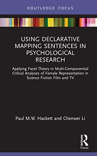 Beispielbild fr Using Declarative Mapping Sentences in Psychological Research zum Verkauf von Blackwell's