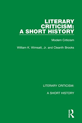 Stock image for Literary Criticism: A Short History: Classical Criticism: 4 for sale by Chiron Media