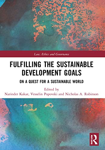 Imagen de archivo de Fulfilling the Sustainable Development Goals a la venta por Blackwell's