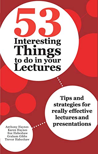 Beispielbild fr 53 Interesting Things to Do in Your Lectures zum Verkauf von Blackwell's