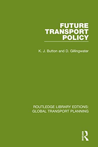 Imagen de archivo de Future Transport Policy a la venta por GreatBookPrices