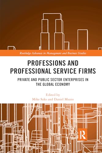 Stock image for Professions and Professional Service Firms for sale by Blackwell's