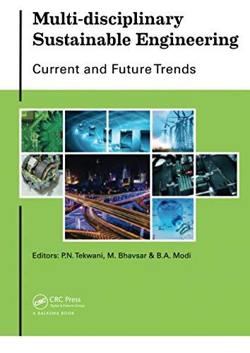 Beispielbild fr Multi-Disciplinary Sustainable Engineering: Current and Future Trends zum Verkauf von Blackwell's