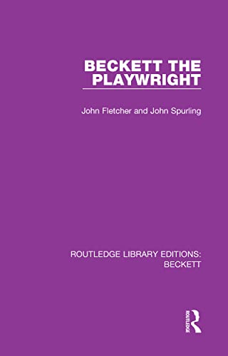 9780367747114: Beckett the Playwright: 2 (Routledge Library Editions: Beckett)