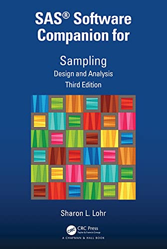 Beispielbild fr SAS Software Companion for Sampling: Design and Analysis, Third Edition zum Verkauf von Blackwell's