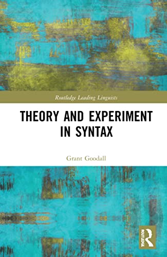 Stock image for Theory and Experiment in Syntax for sale by PBShop.store US