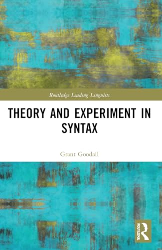 Stock image for Theory and Experiment in Syntax for sale by Blackwell's