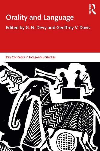 Stock image for Orality and Language: Key Concepts in Indigenous Studies for sale by Books Puddle