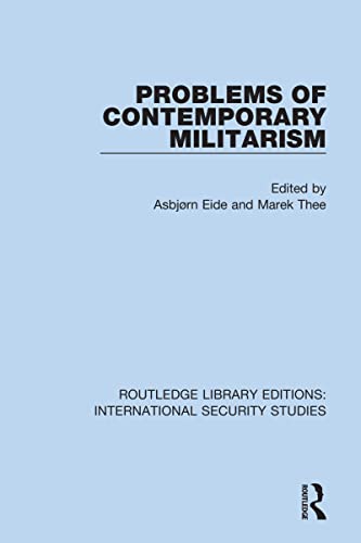 Imagen de archivo de Problems of Contemporary Militarism a la venta por Blackwell's