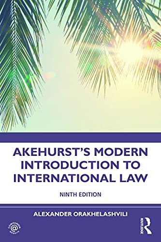 Stock image for Akehurst's Modern Introduction to International Law for sale by Blackwell's