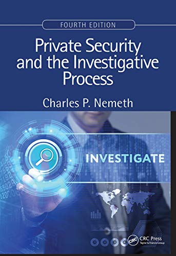 Beispielbild fr Private Security and the Investigative Process, Fourth Edition zum Verkauf von Blackwell's