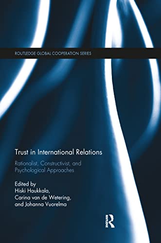Stock image for Trust in International Relations for sale by Blackwell's