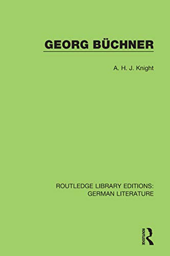 Beispielbild fr Georg Bchner zum Verkauf von Blackwell's