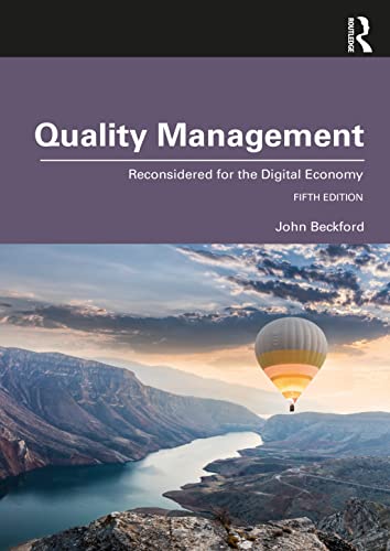 9780367863029: Quality Management: Reconsidered for the Digital Economy