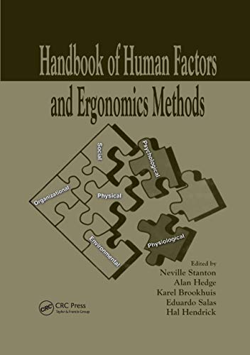 Stock image for Handbook of Human Factors and Ergonomics Methods for sale by GF Books, Inc.