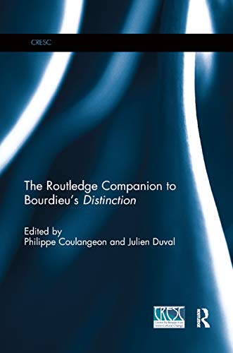 9780367868888: The Routledge Companion to Bourdieu's 'Distinction' (CRESC)