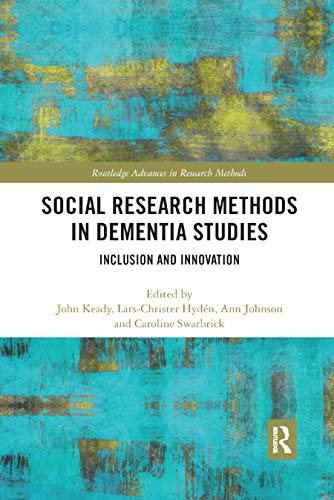 Imagen de archivo de Social Research Methods in Dementia Studies: Inclusion and Innovation a la venta por Blackwell's