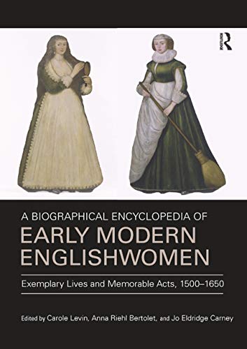 Beispielbild fr A Biographical Encyclopedia of Early Modern Englishwomen zum Verkauf von Blackwell's