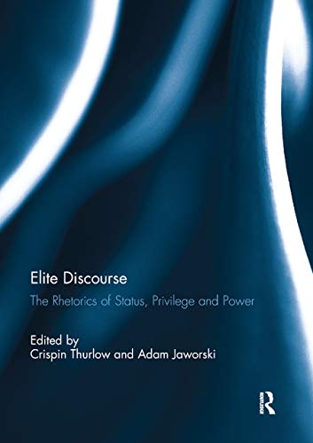 Stock image for Elite Discourse for sale by Blackwell's