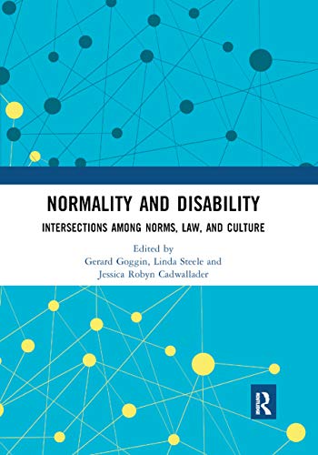 Imagen de archivo de Normality and Disability a la venta por Blackwell's