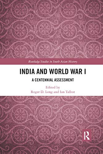 Beispielbild fr India and World War I zum Verkauf von Blackwell's