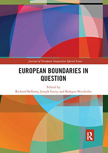 9780367892630: European Boundaries in Question (Journal of European Integration Special Issues)