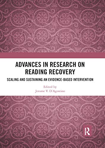 Beispielbild fr Advances in Research on Reading Recovery zum Verkauf von Blackwell's
