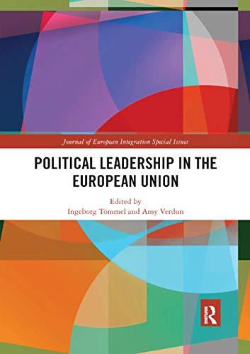 Imagen de archivo de Political Leadership in the European Union a la venta por Blackwell's