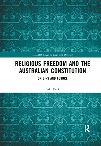Beispielbild fr Religious Freedom and the Australian Constitution zum Verkauf von Blackwell's